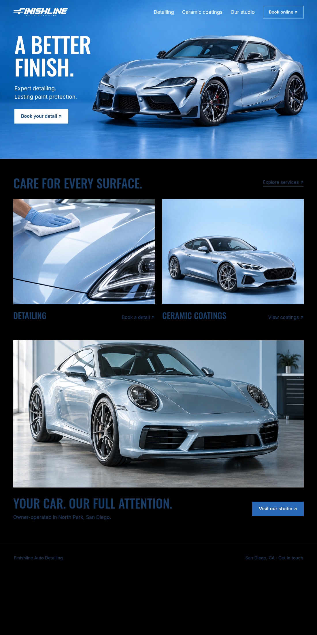 Finishline auto detailing