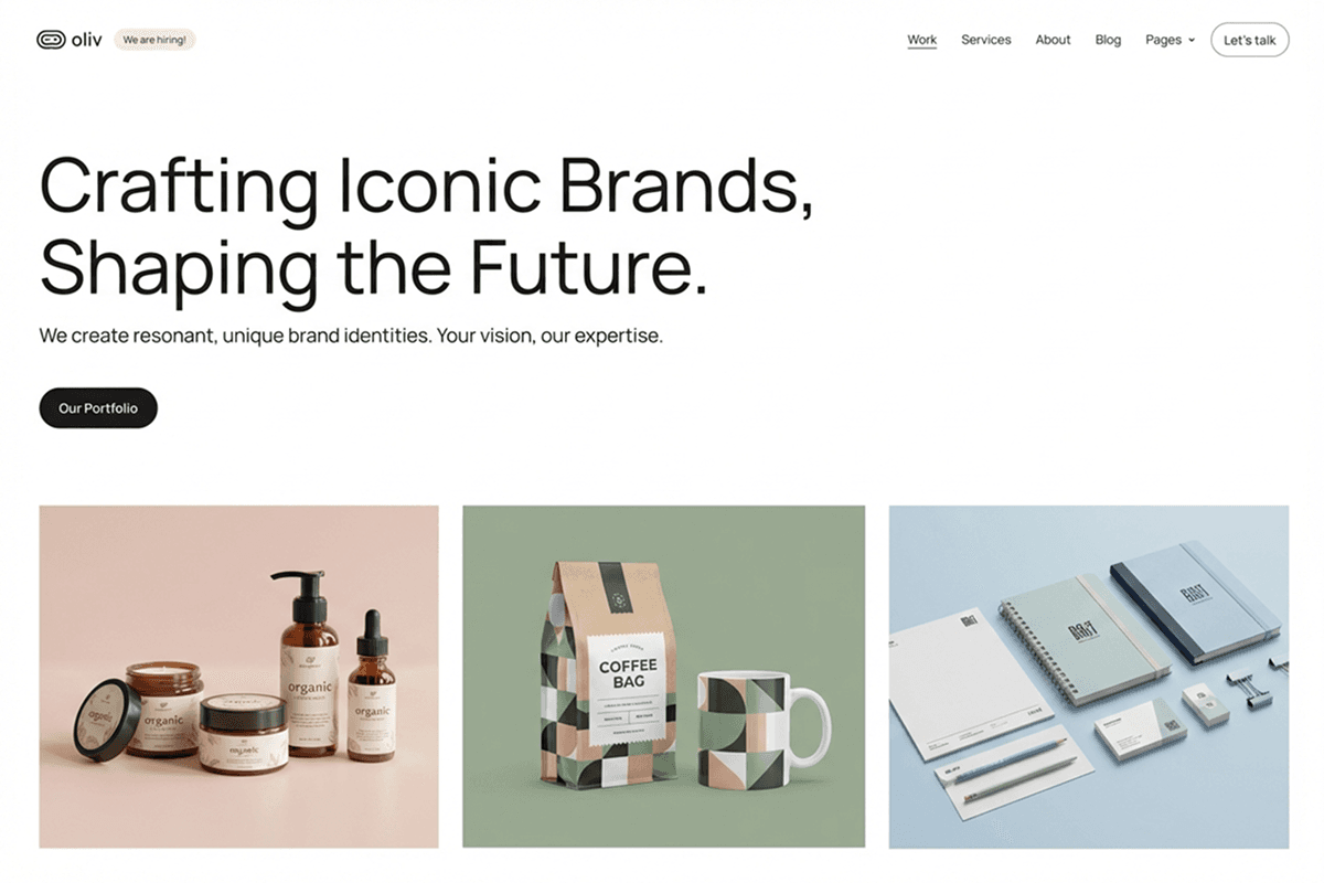 artist website builder example 4