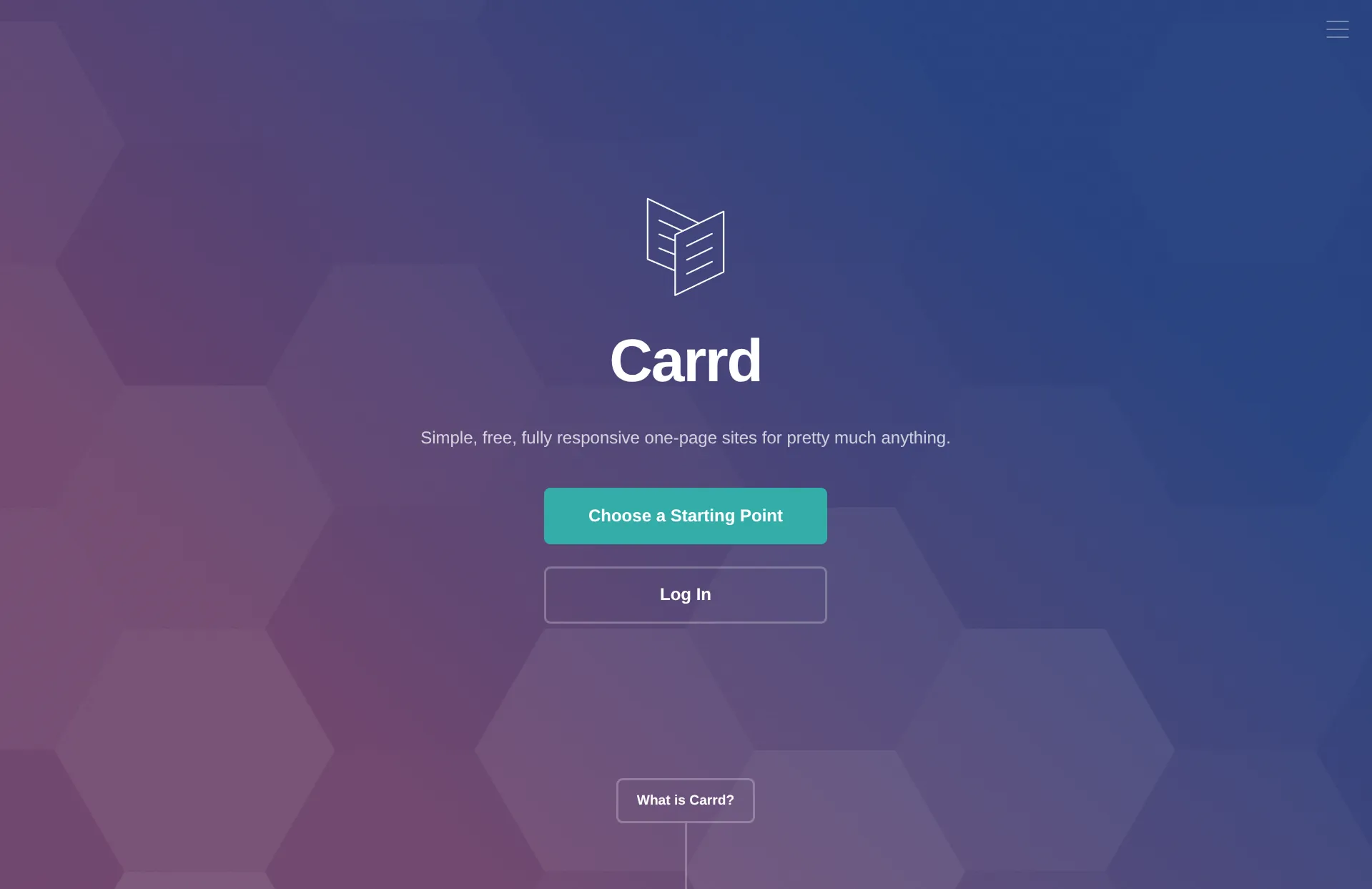 Carrd website builder