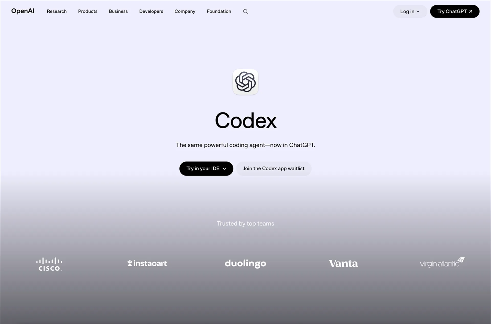 Codex AI coding agent by OpenAI