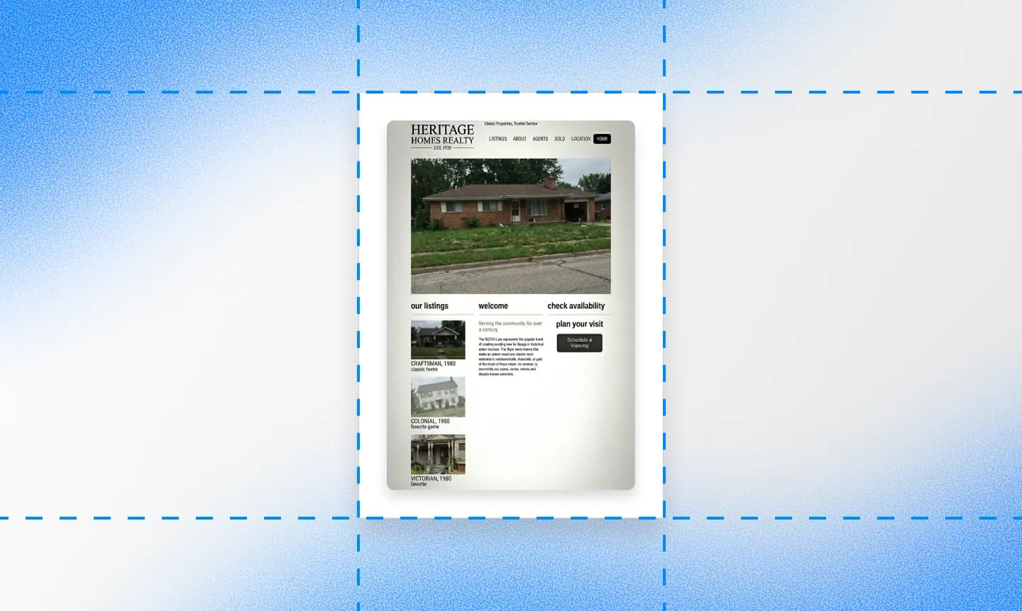 Planning which pages and content to keep before redesigning your website with AI
