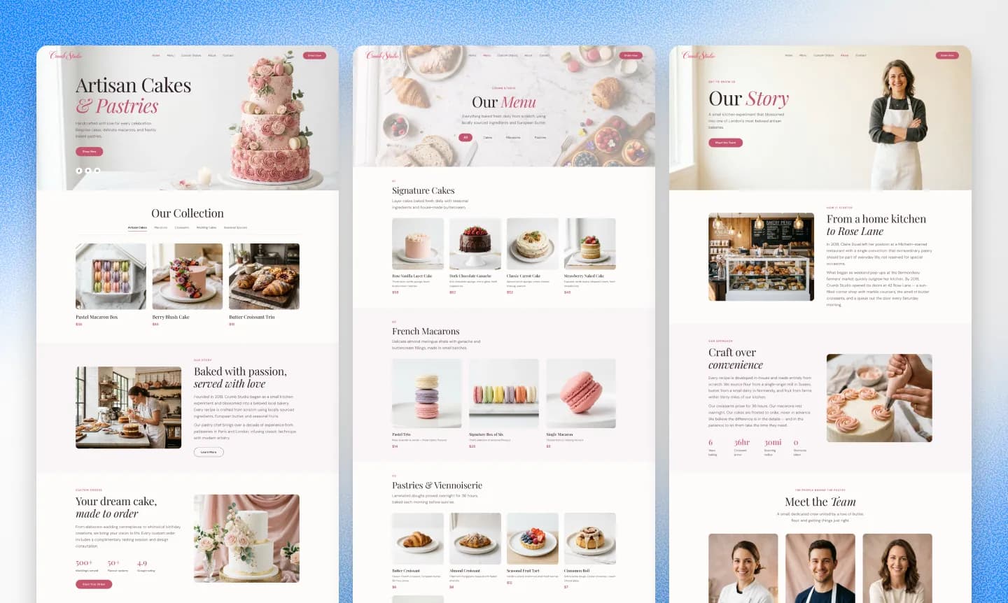 Importing pages and blog posts from an old website using AI