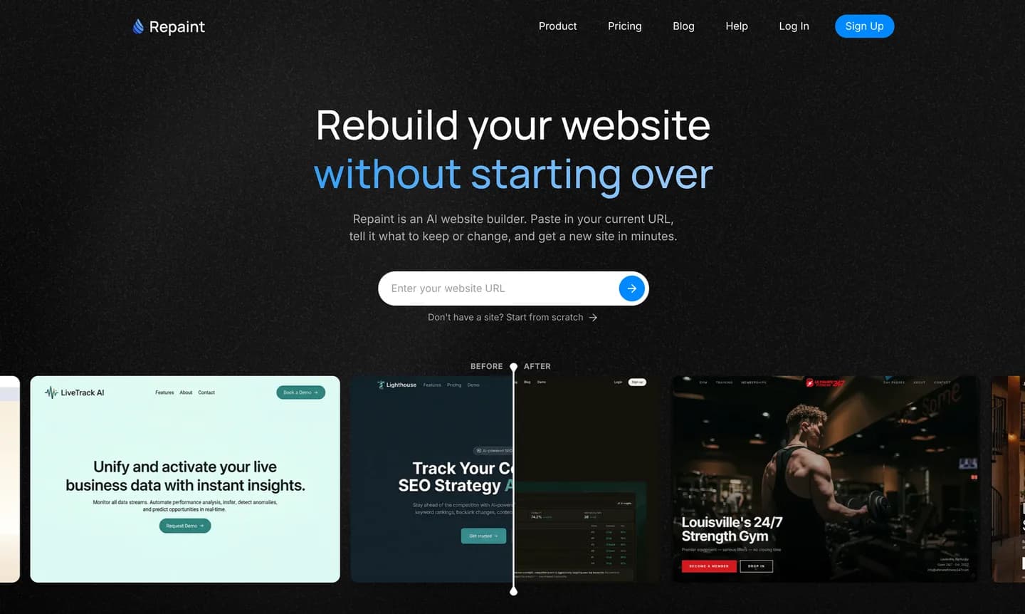 Importe seu site Base44 existente