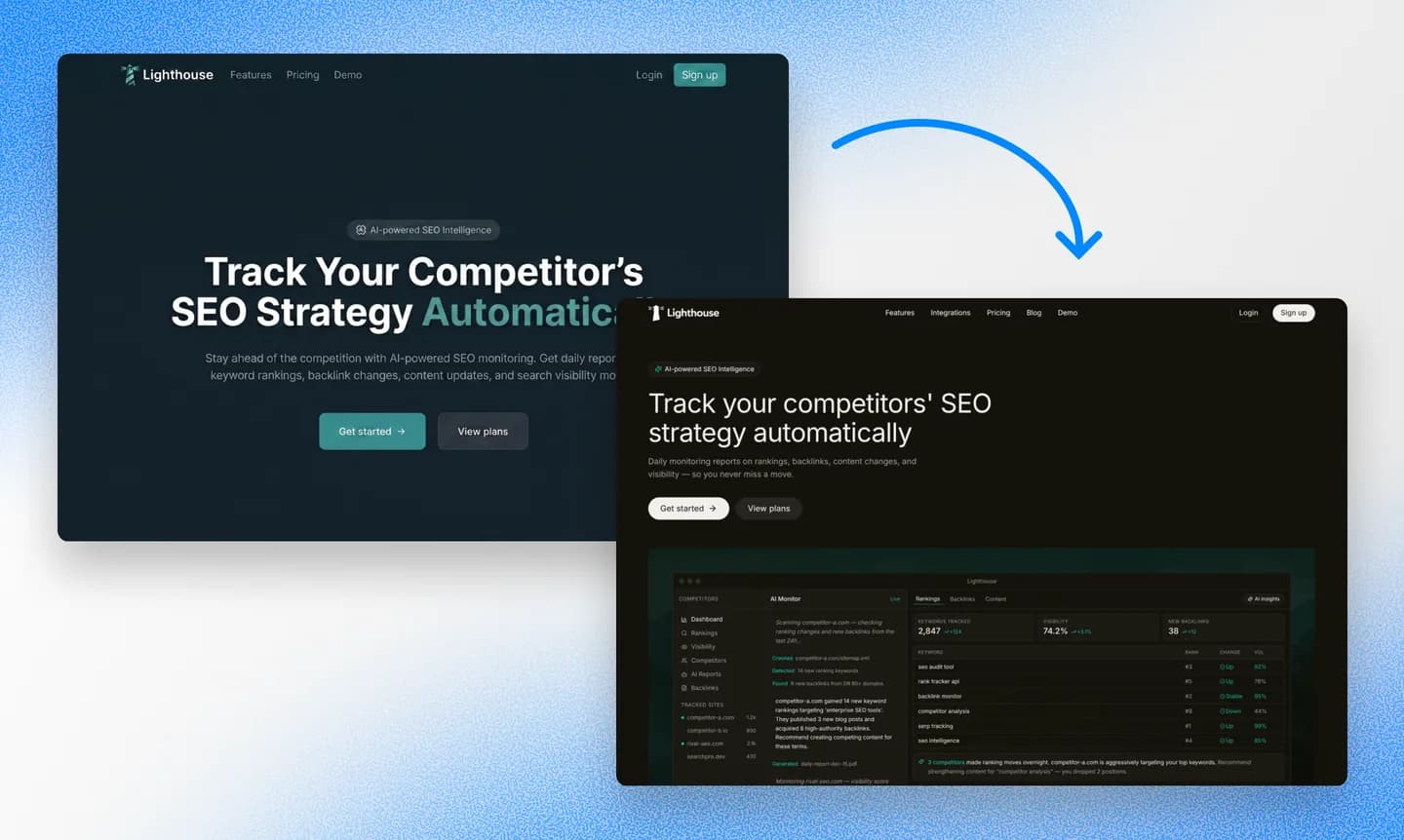 Plan your new website's content and style