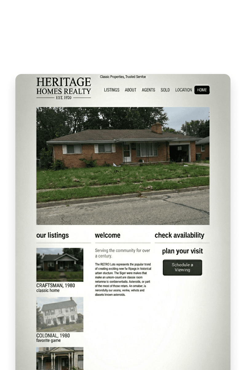 Import your old site