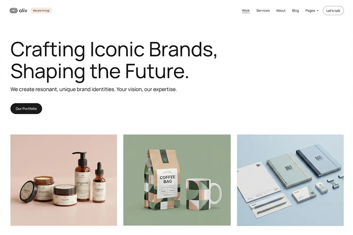 artist website builder example 4