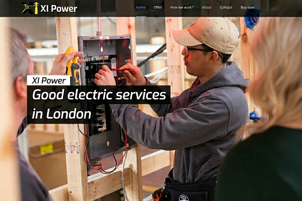 Electrician Website Builder