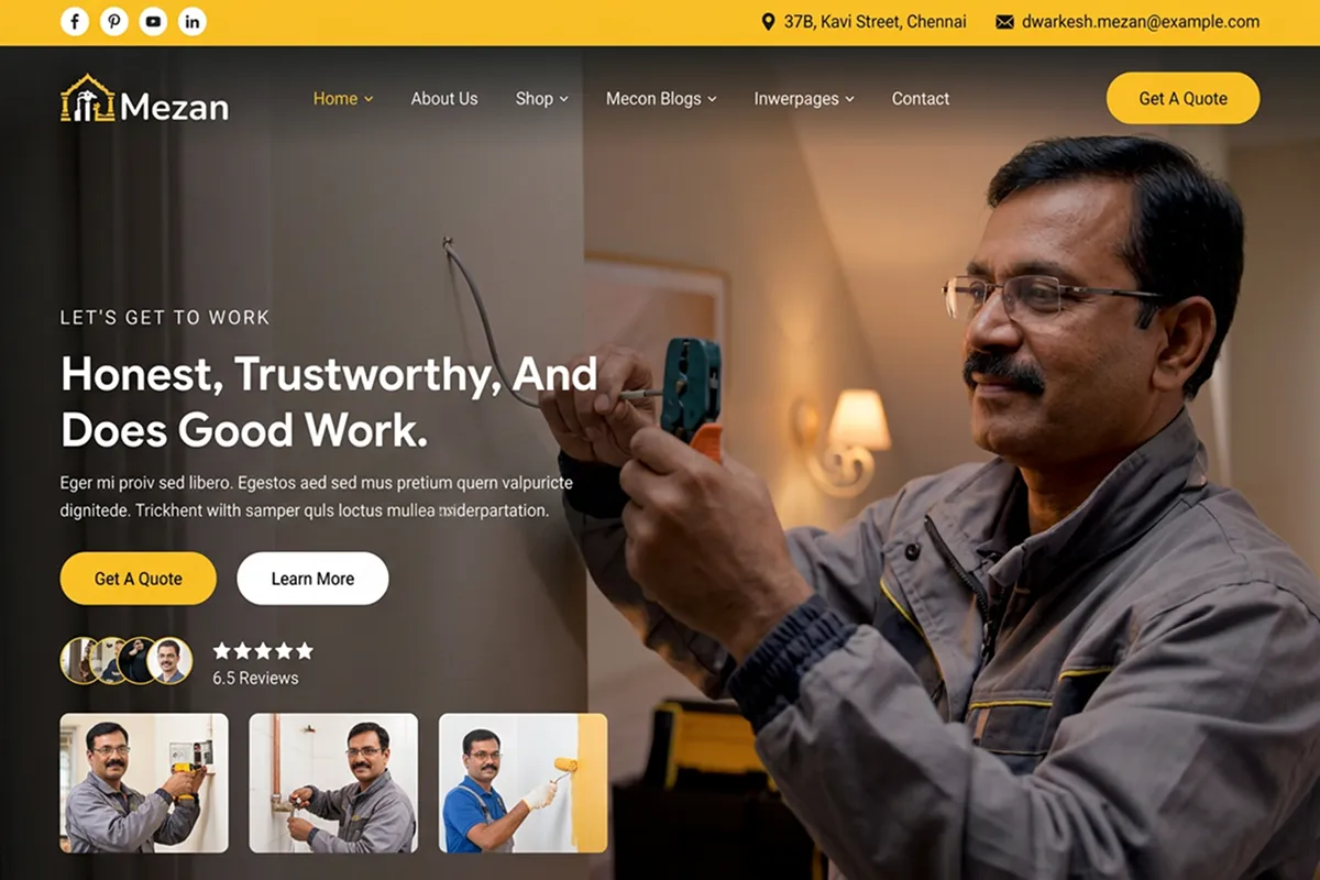 Handyman Website Builder