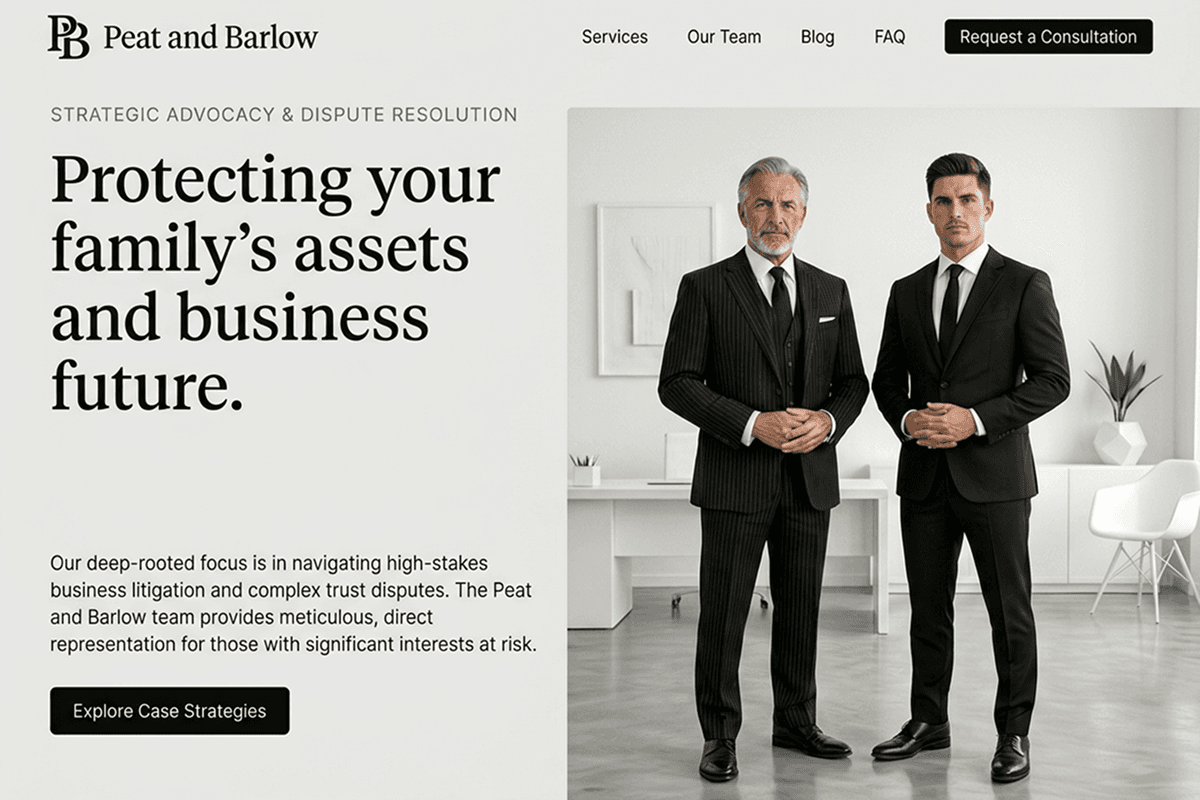 law firm website builder example 2