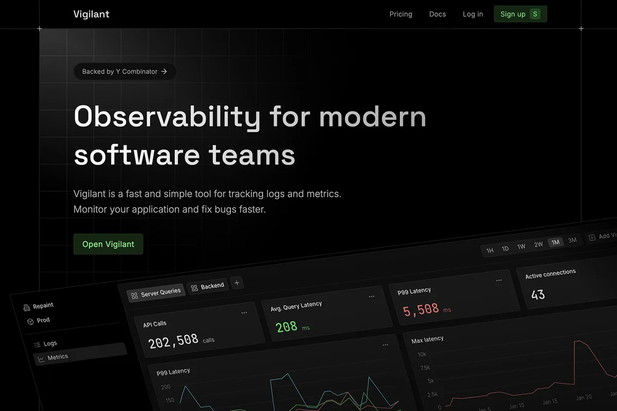 Website made with Repaint's AI website generator