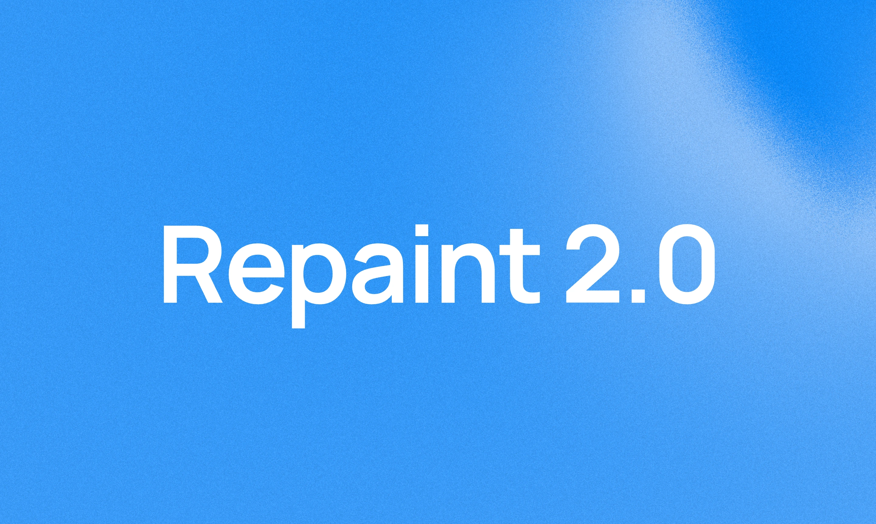 Introducing the Repaint Platform